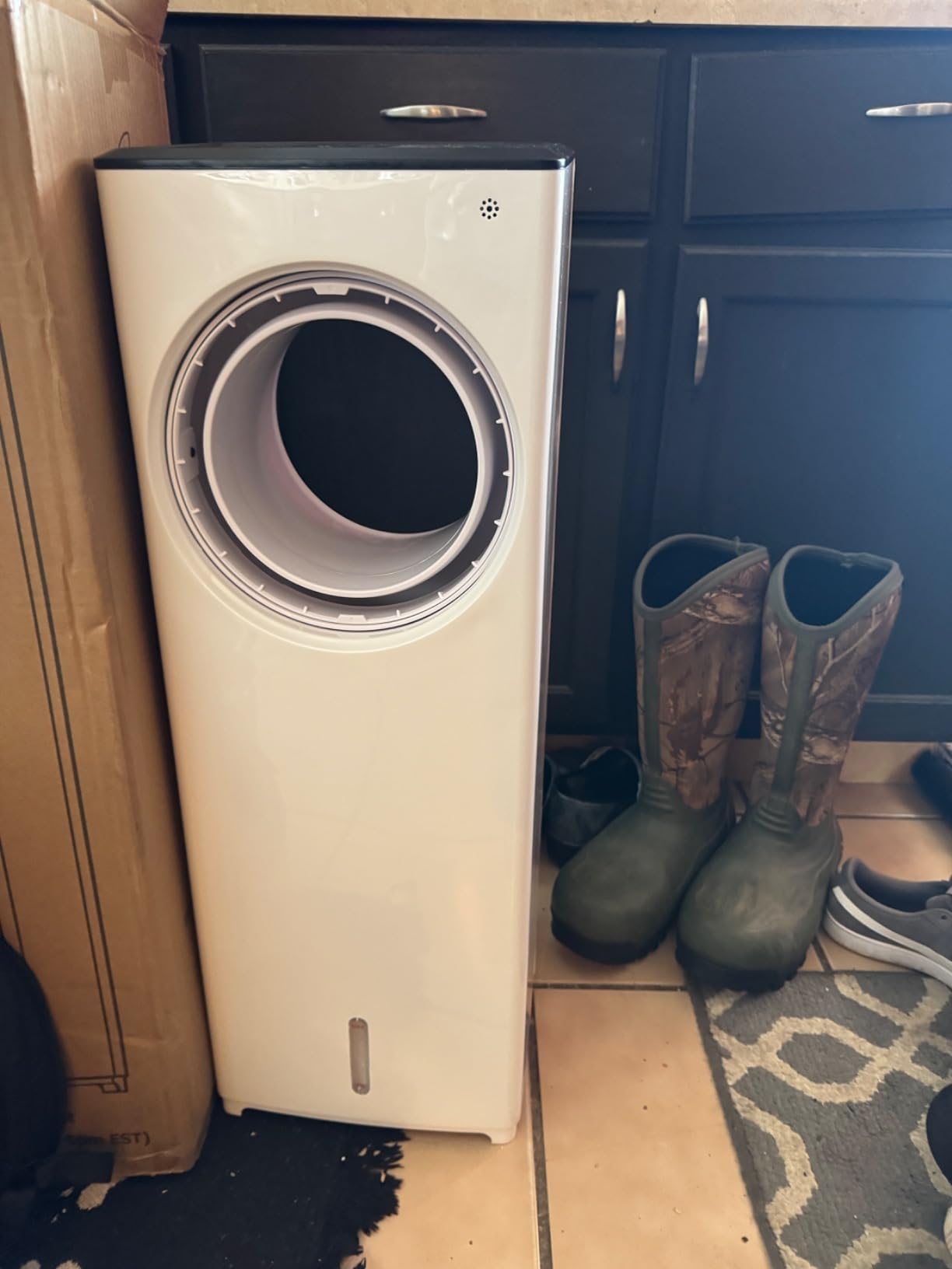 3600CFM Swamp Cooler Air Conditioner, 12Gal Dual Tank, 120° Oscillation for 1000Sq.ft Cooling Evaporative Air Cooler w/ 3Modes&3Speeds, Timer, Windowless Portable Air Conditioner for Bedroom customer photo 2
