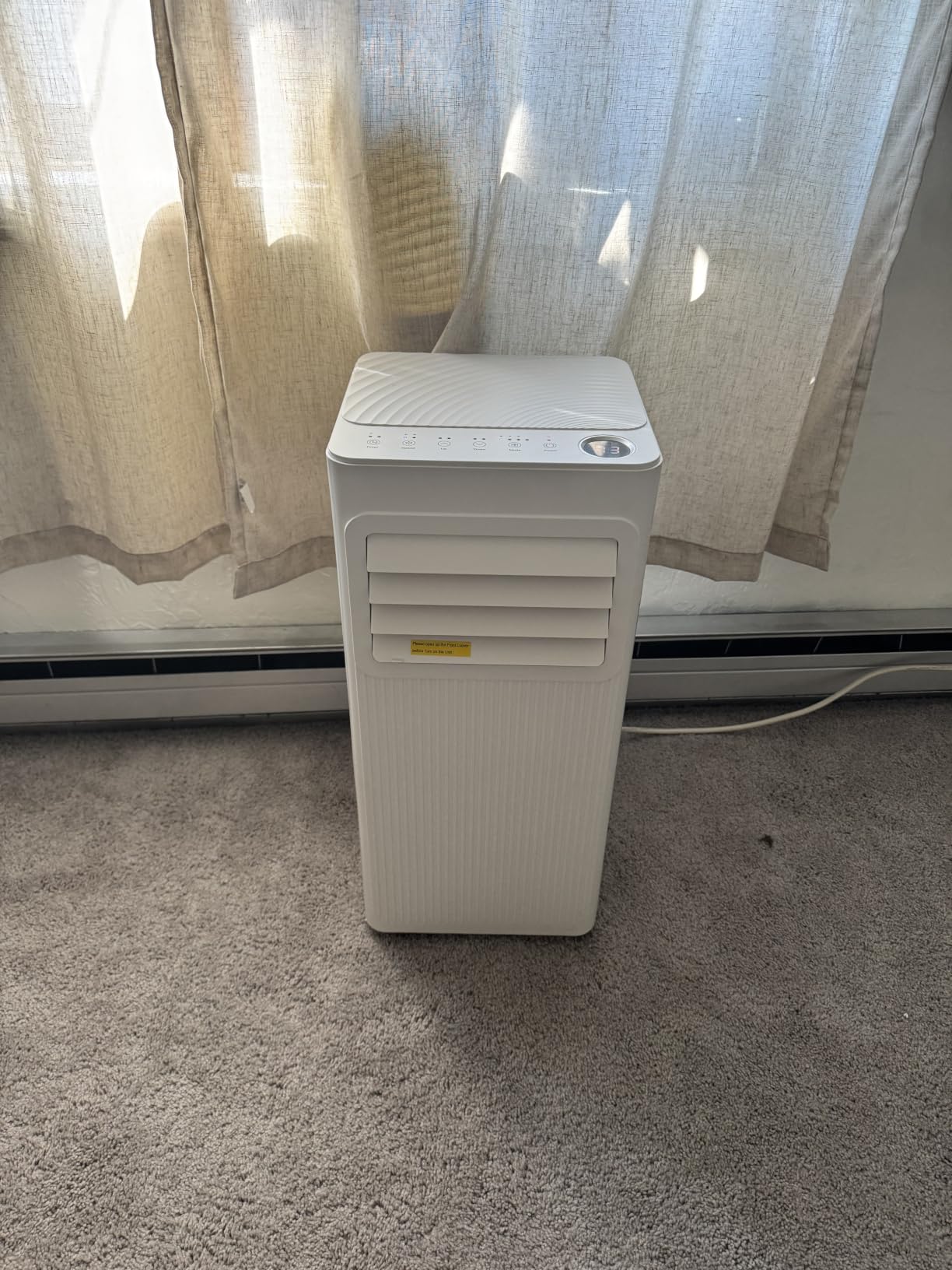 Uthfy 10,000 BTU Portable Air Conditioners, 4-in-1 Portable AC Unit with Cool, Fan, Dehumidifier, Sleep Mode, 24H Timer, Up to 450 Sq.Ft Air Conditioner for Home, Bedroom, Office, Window Kit & Remote customer photo 2
