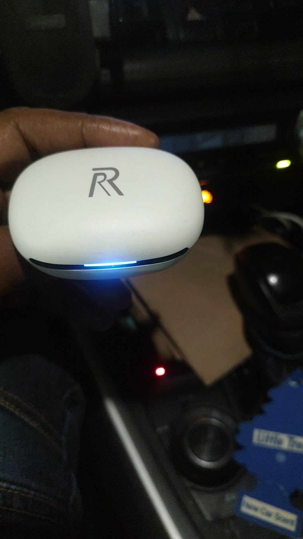 RYR Wireless Gaming Earbuds with Noise Cancelling Mic, 2.4Ghz & Bluetooth | 20ms Low Latency, LED Display, 36H Playtime for Meta Quest 3/2, PS5, PS4, VR, Switch, Steam Deck, PC, Phone customer photo 1