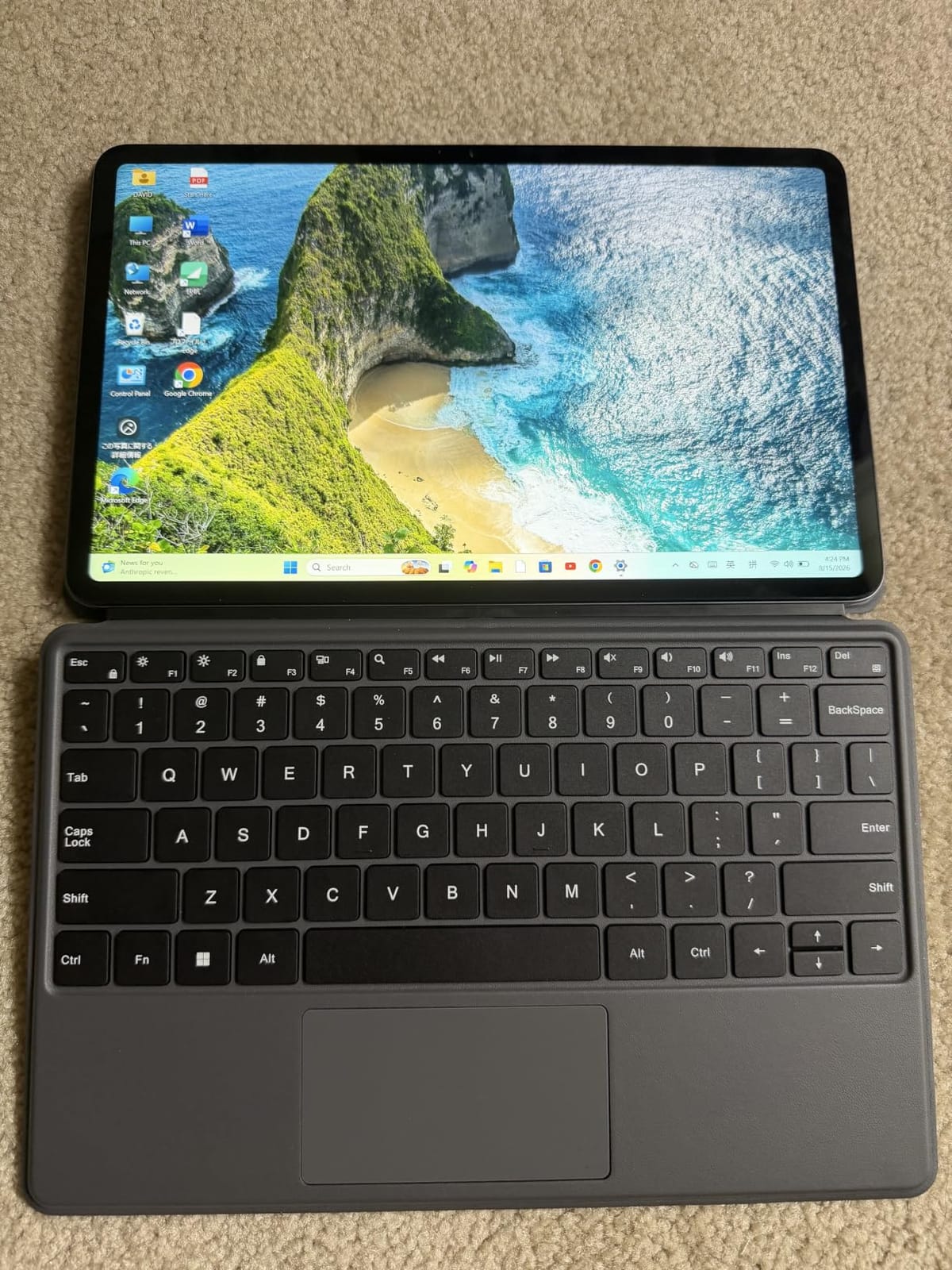 2-in-1 Laptop Tablet, 12