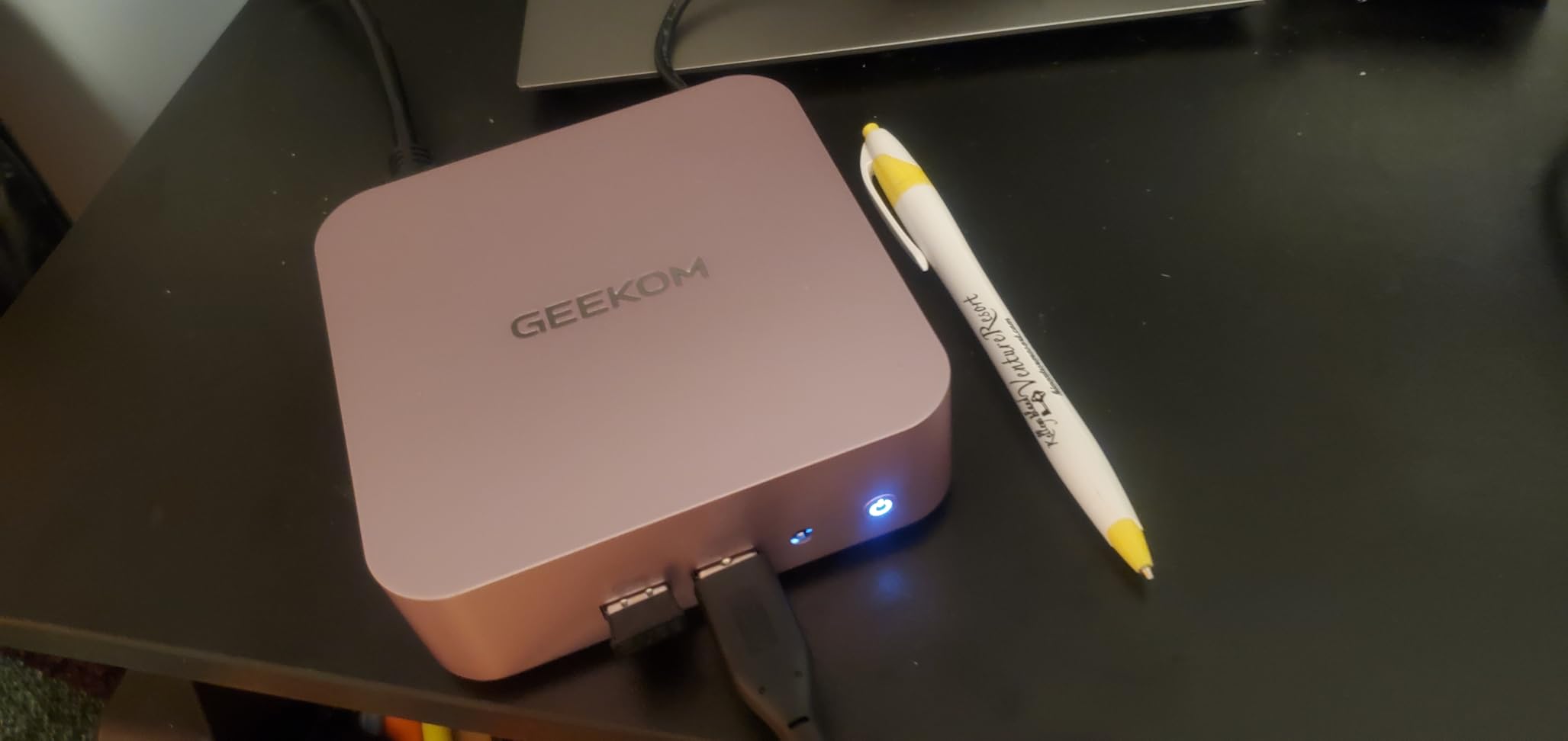 GEEKOM A6 Mini PC with AMD Ryzen 7 6800H, 32GB DDR5 RAM (Upgradable), 1TB PCIe 4.0 SSD, USB4/8K/Wi-Fi 6E, Aluminium Design, SD Card Slot, Home Office & Multitasking Desktop PC customer photo 2