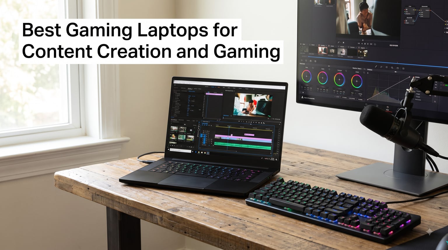 Best Gaming Laptops for Content Creation and Gaming
