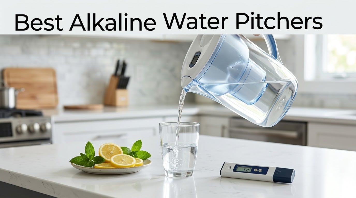 8 Best Alkaline Water Pitchers (August 2026) Tested & Compared