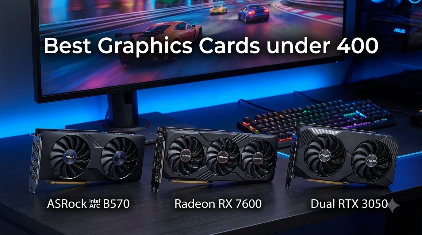 8 Best Graphics Cards Under 400 (August 2026) Tested & Ranked