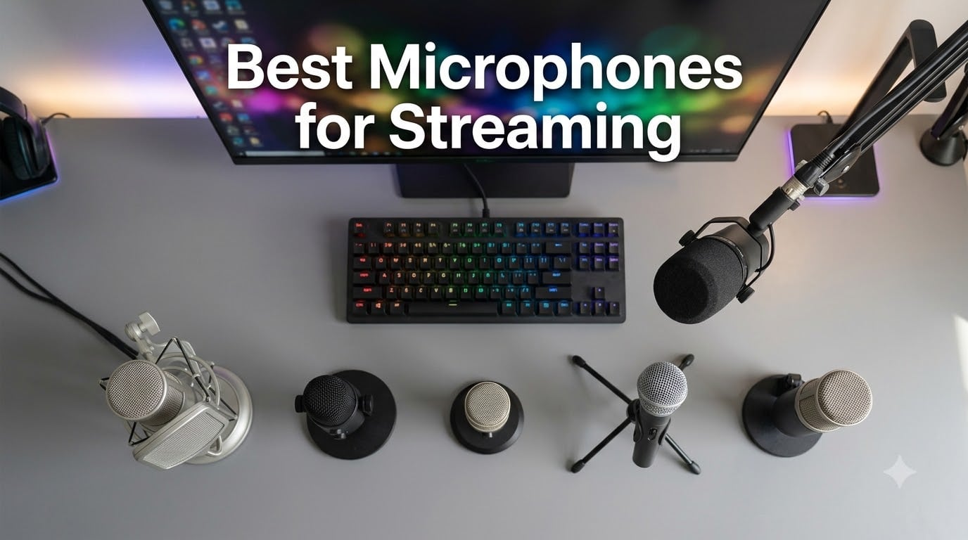 12 Best Microphones for Streaming (August 2026)