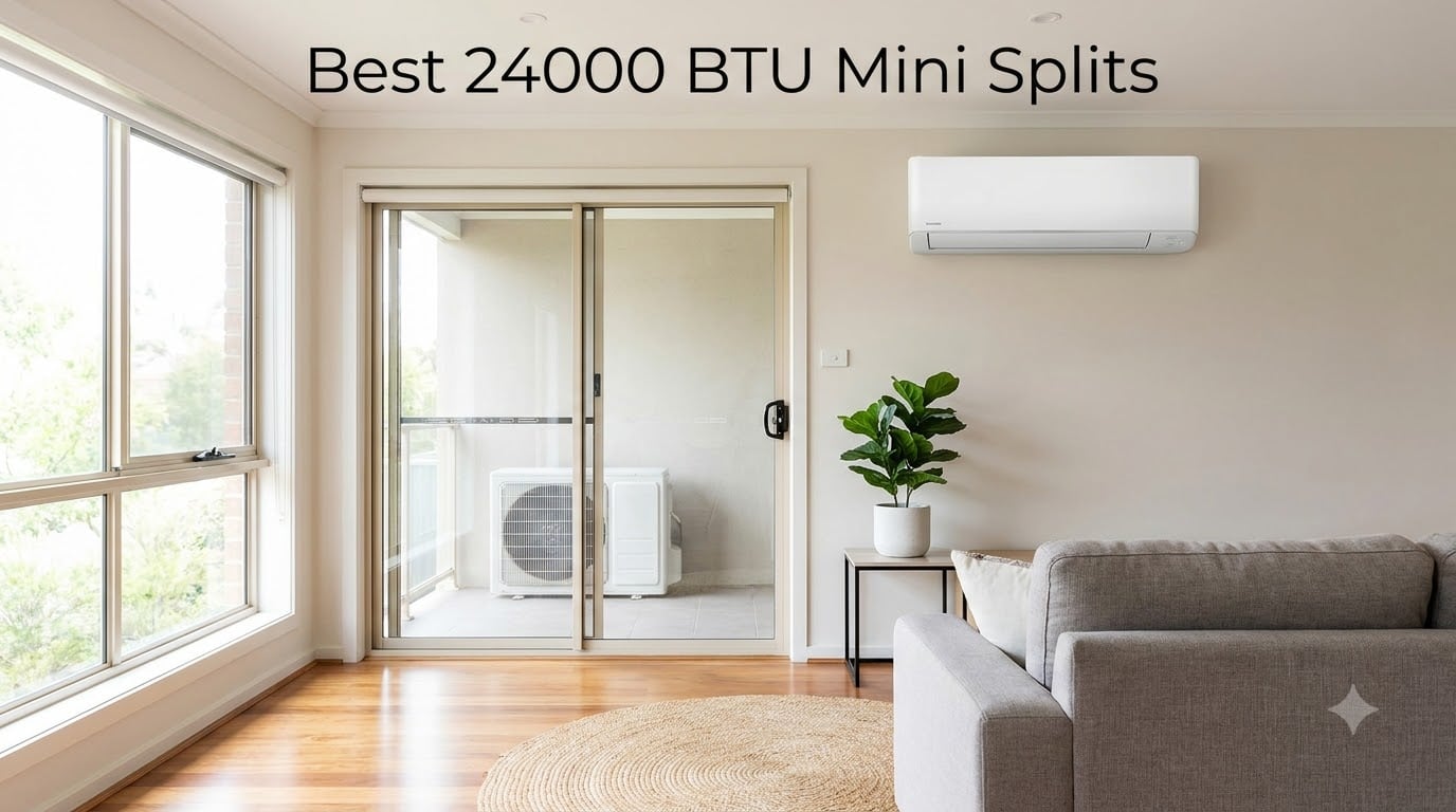 8 Best 24000 BTU Mini Splits (August 2026) Tested & Reviewed