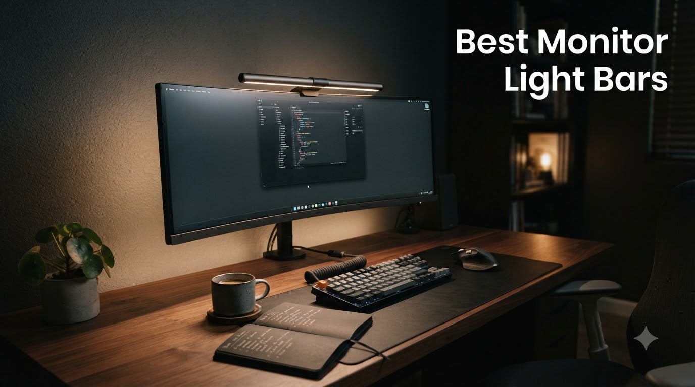 6 Best Monitor Light Bars (September 2026) Tested and Ranked