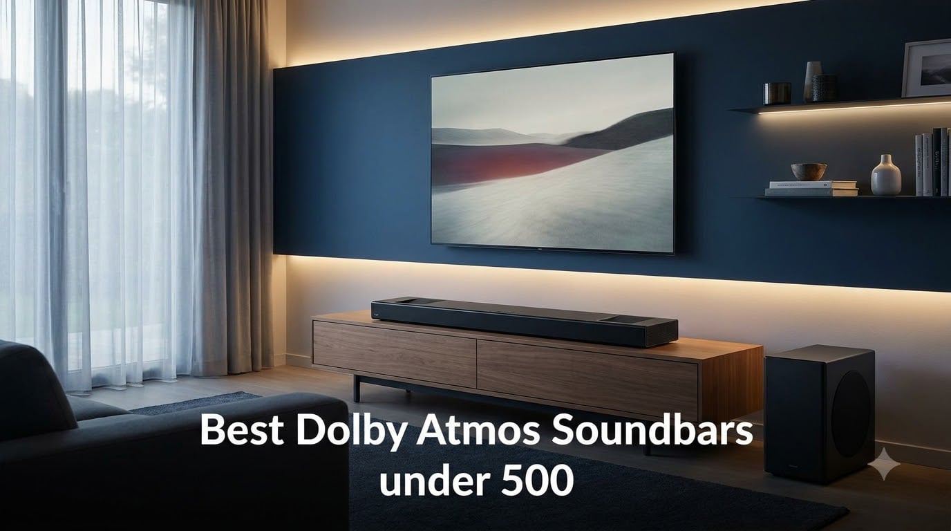 7 Best Dolby Atmos Soundbars Under $500 (August 2026) Tested & Ranked