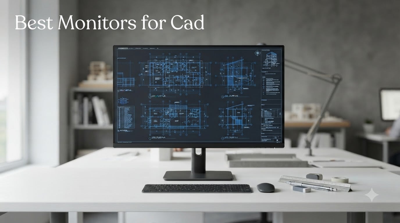8 Best Monitors for CAD Work (August 2026) Expert Tested Picks