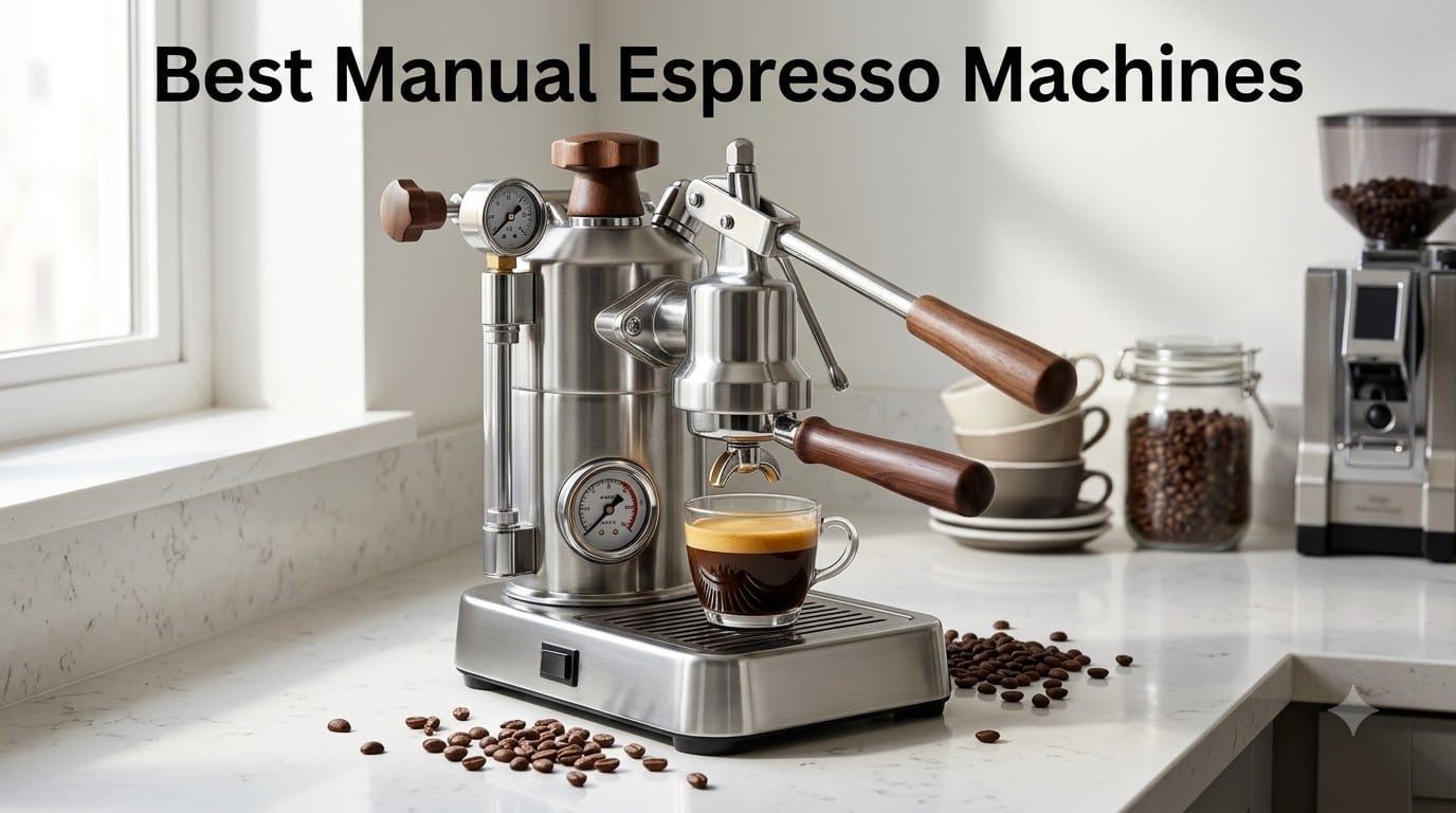 6 Best Manual Espresso Machines (August 2026) Hands-On Tested