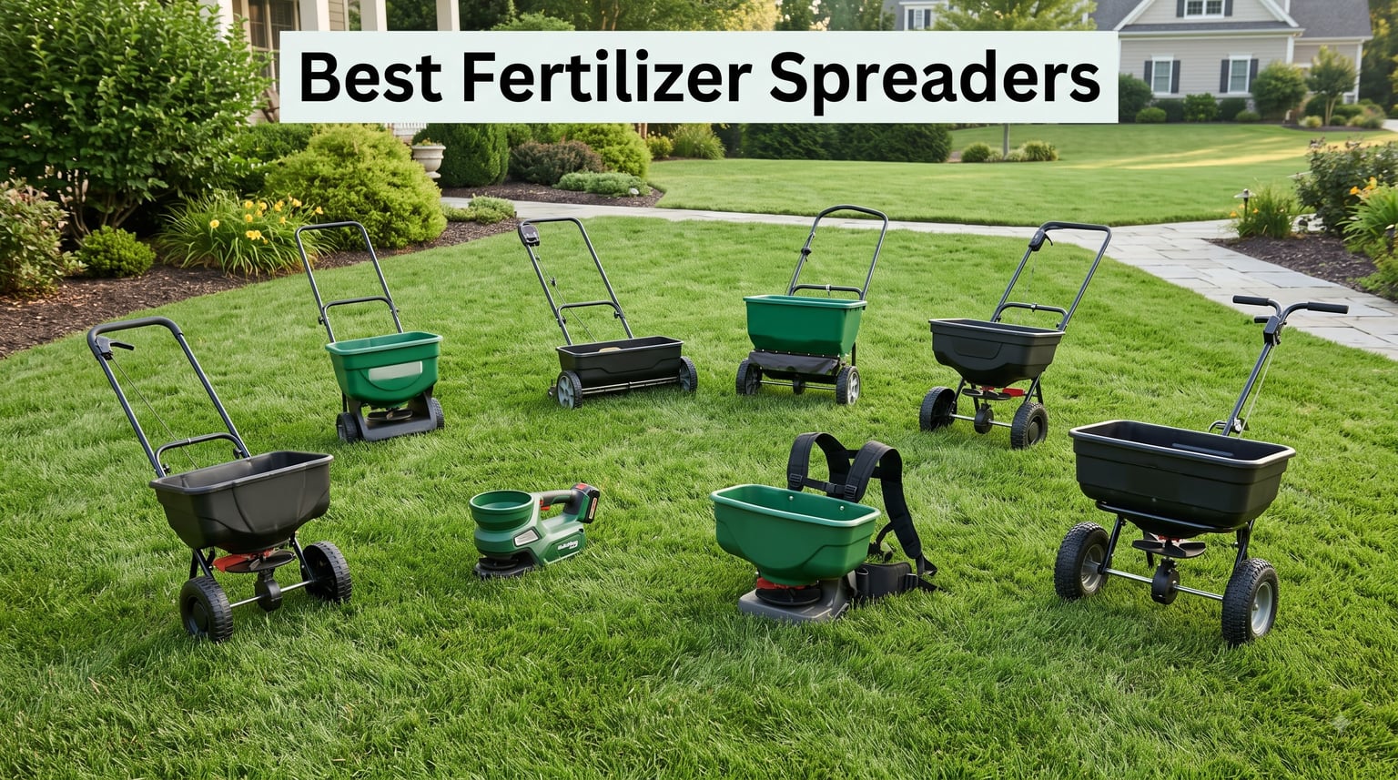 8 Best Fertilizer Spreaders (August 2026) Tested and Reviewed