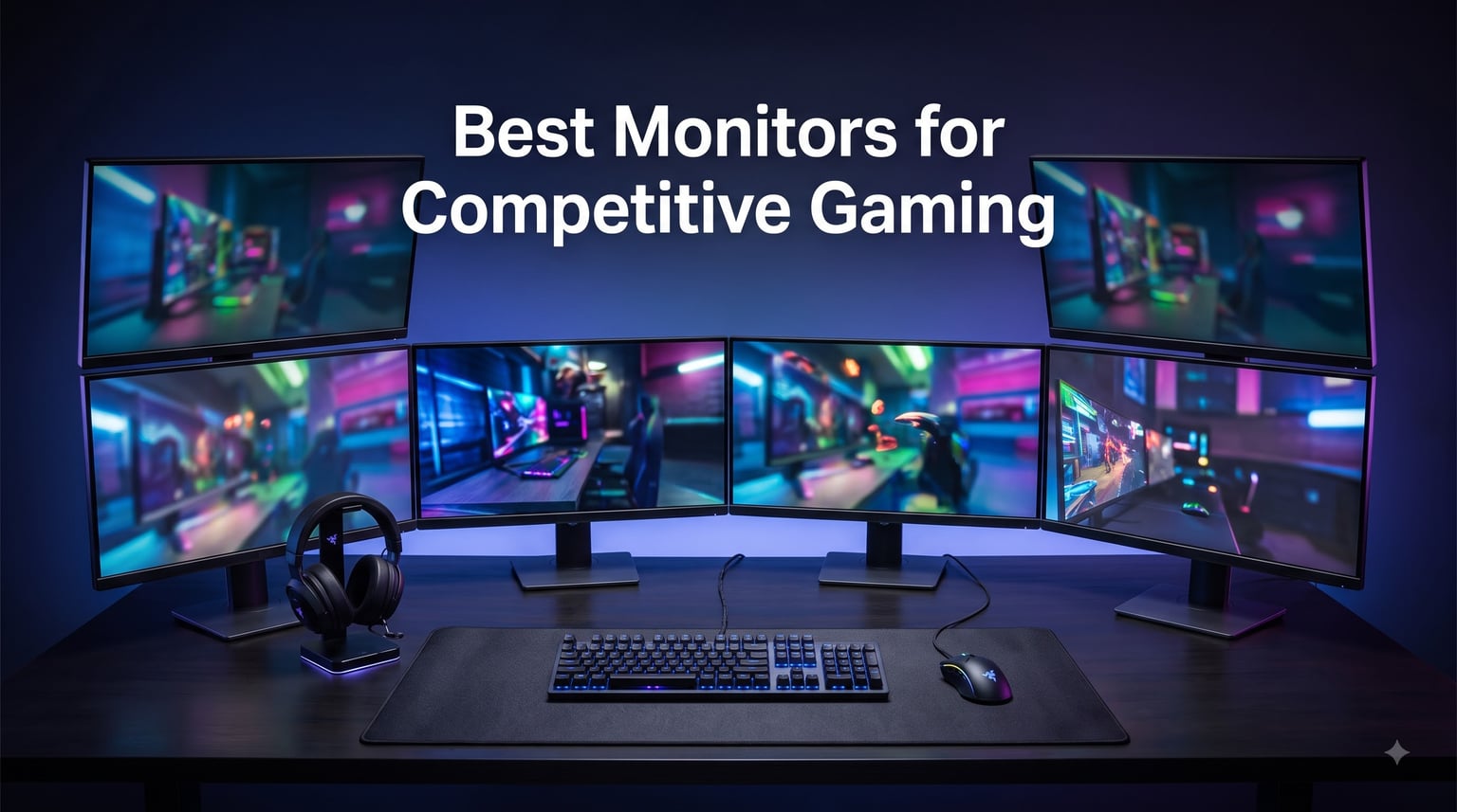 Best Monitors for Competitive Gaming