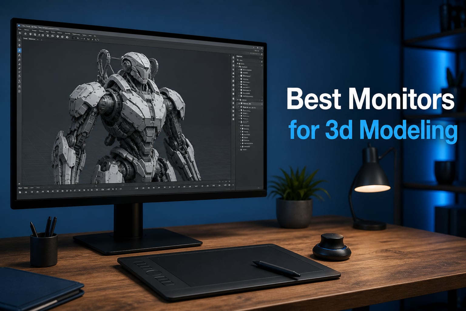 Best Monitors for 3d Modeling