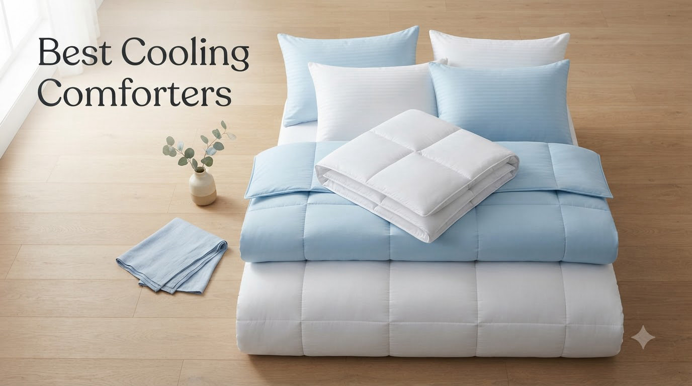 8 Best Cooling Comforters (August 2026) Tested for Hot Sleepers