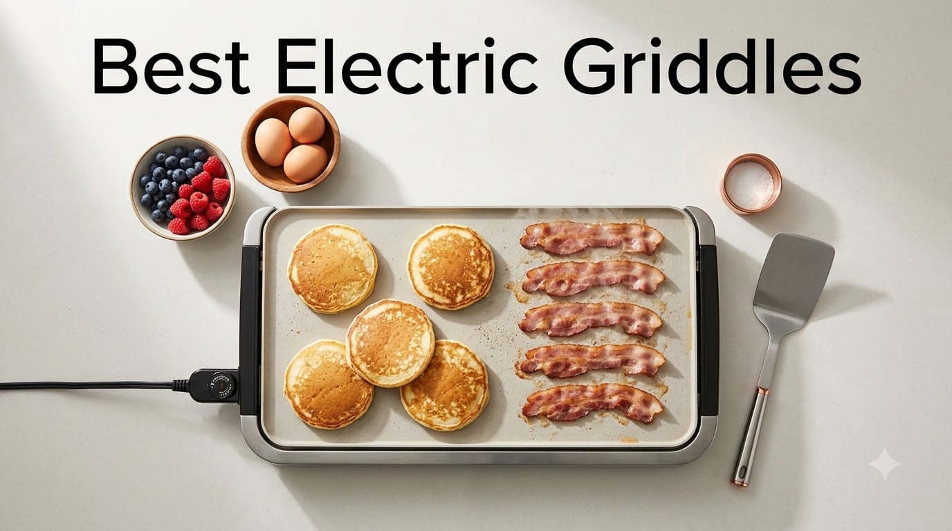8 Best Electric Griddles (August 2026) Tested & Ranked