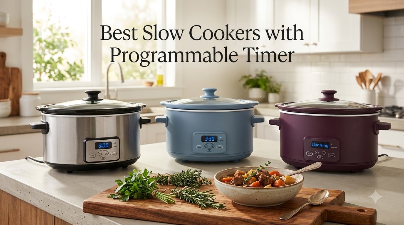 Best Slow Cookers with Programmable Timer