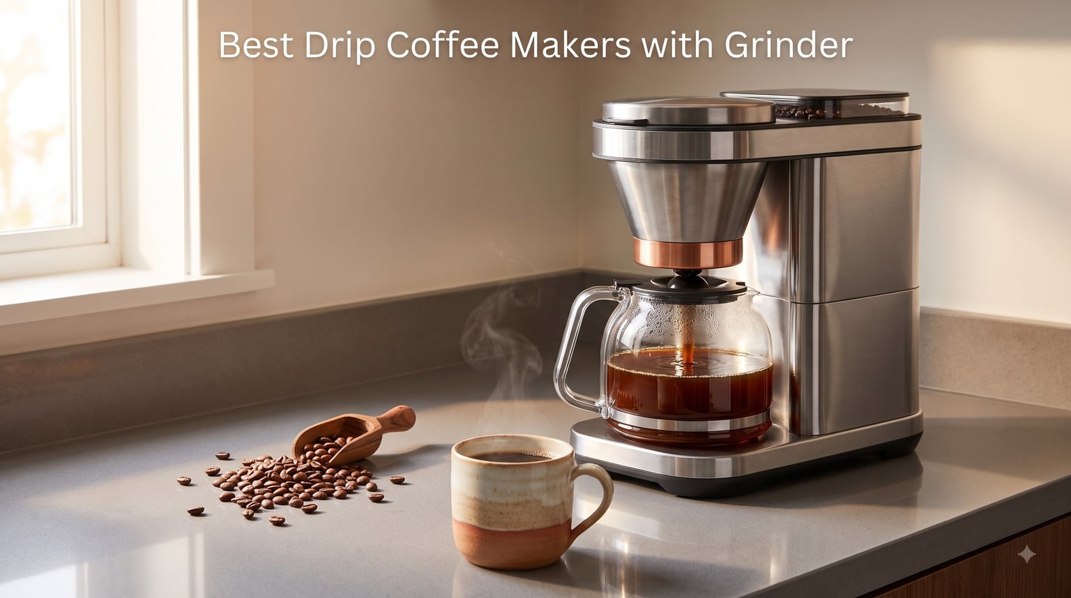 12 Best Drip Coffee Makers with Grinder (August 2026) Tested Picks