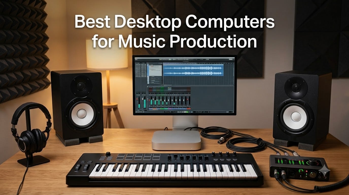 8 Best Desktop Computers for Music Production (August 2026)