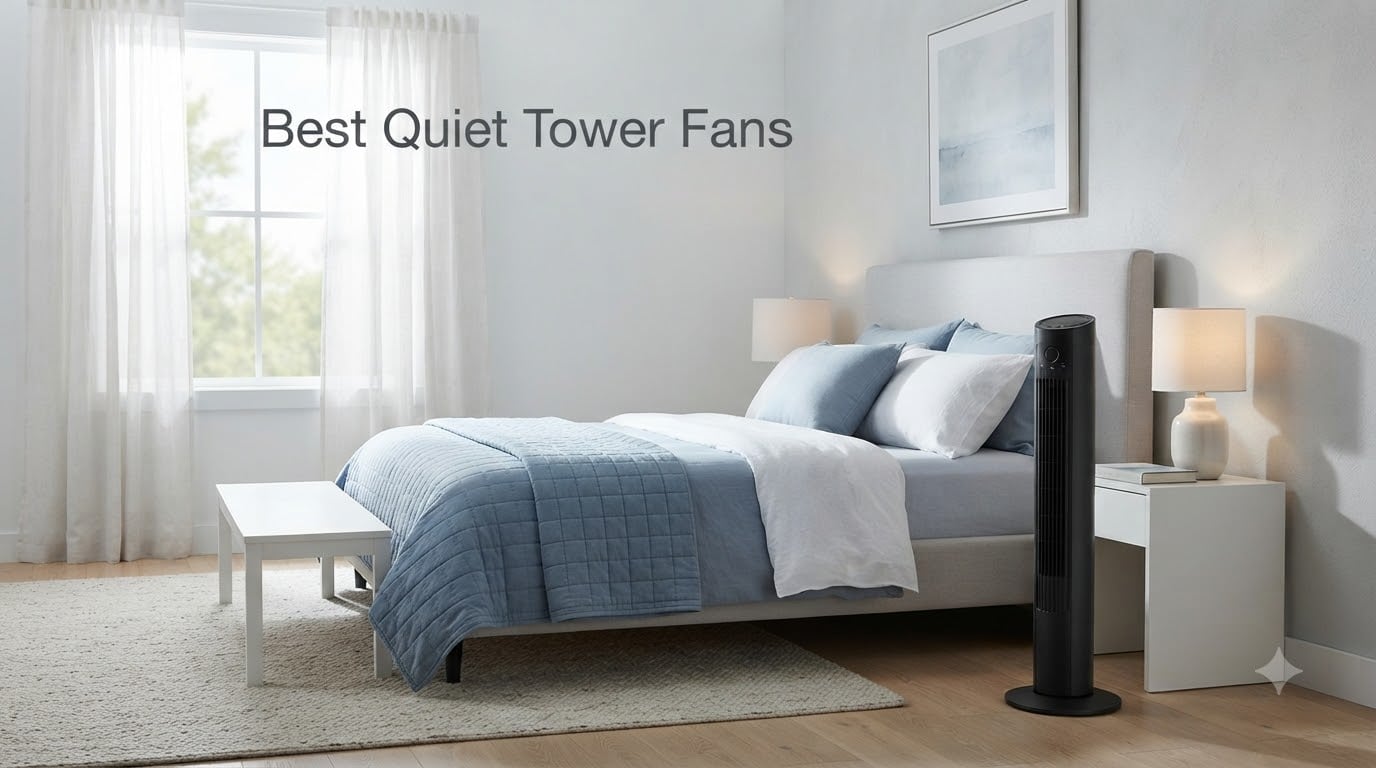 10 Best Quiet Tower Fans (August 2026) Tested for Sleep