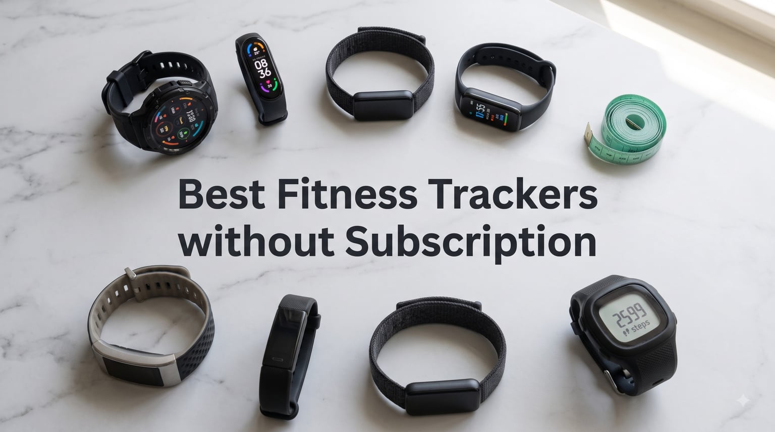 10 Best Fitness Trackers Without Subscription (August 2026)