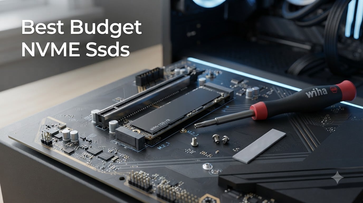 10 Best Budget NVMe SSDs (August 2026) Tested for Gaming and Everyday Use