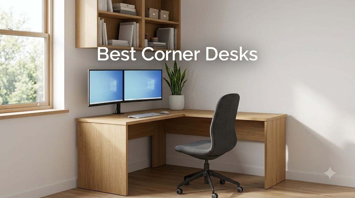 10 Best Corner Desks (August 2026) Space-Saving Picks