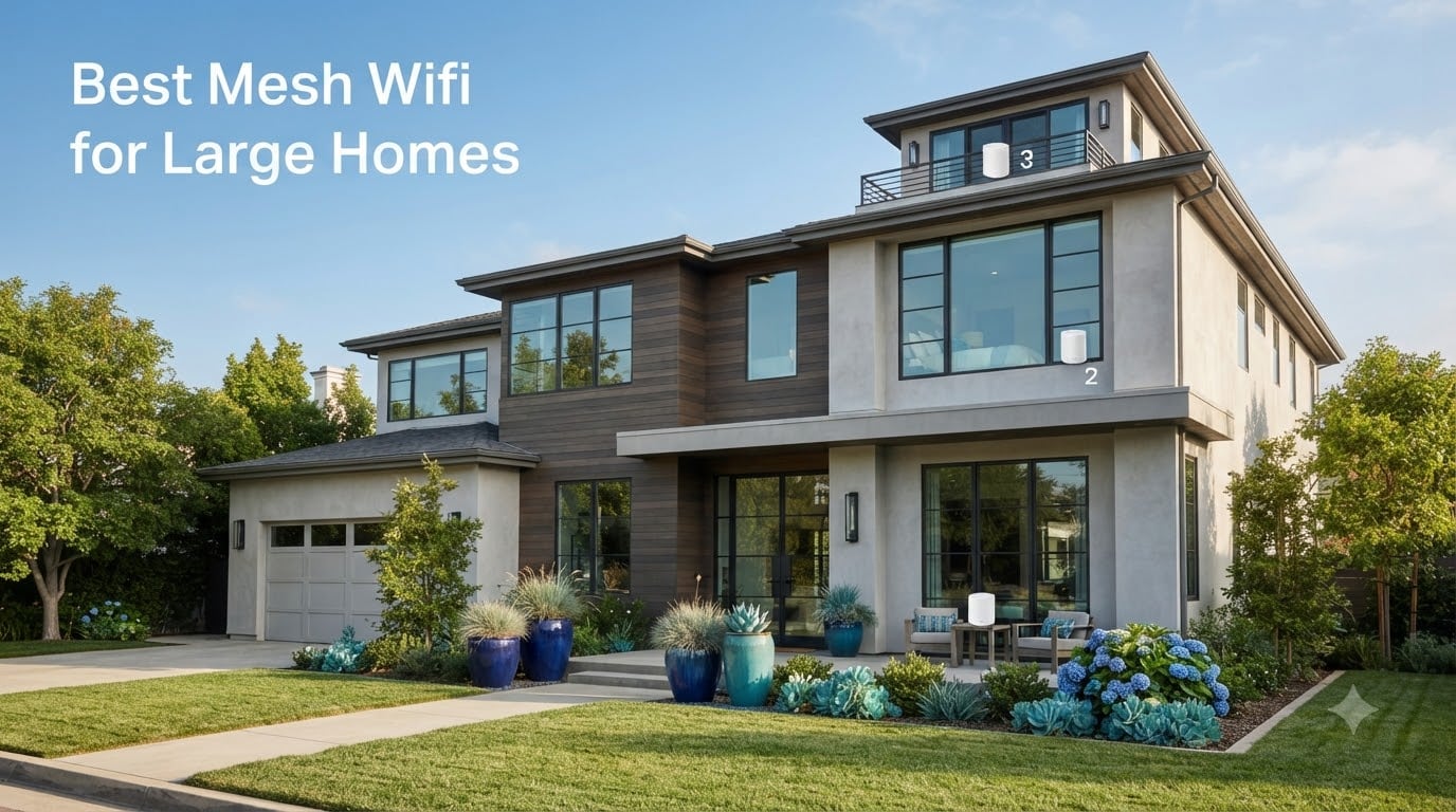 10 Best Mesh WiFi for Large Homes (August 2026) Tested