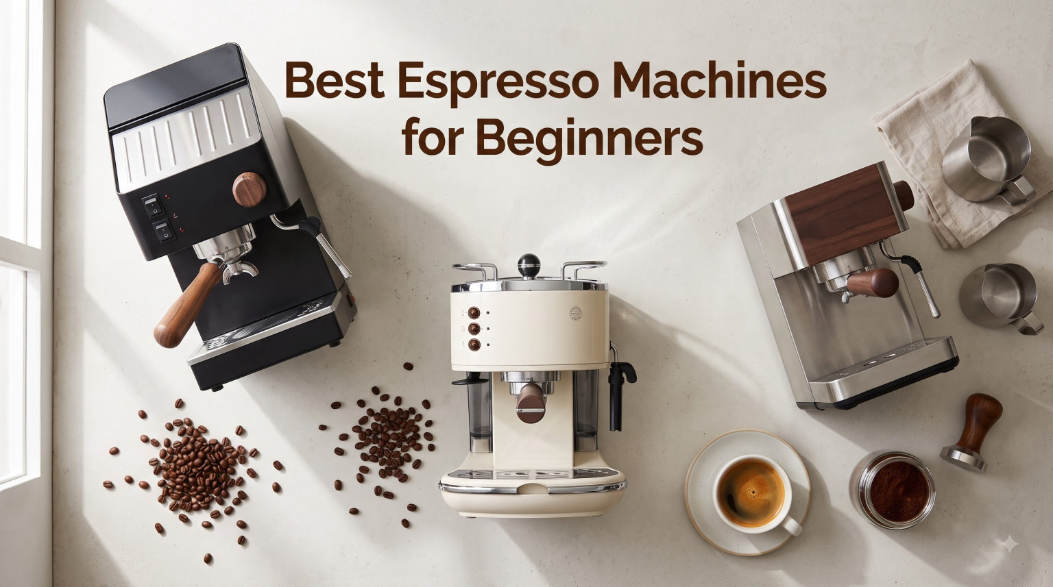 Best Espresso Machines for Beginners