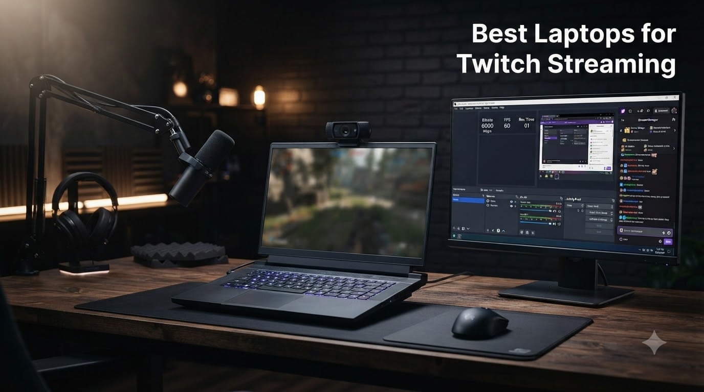8 Best Laptops for Twitch Streaming (August 2026) Tested Picks