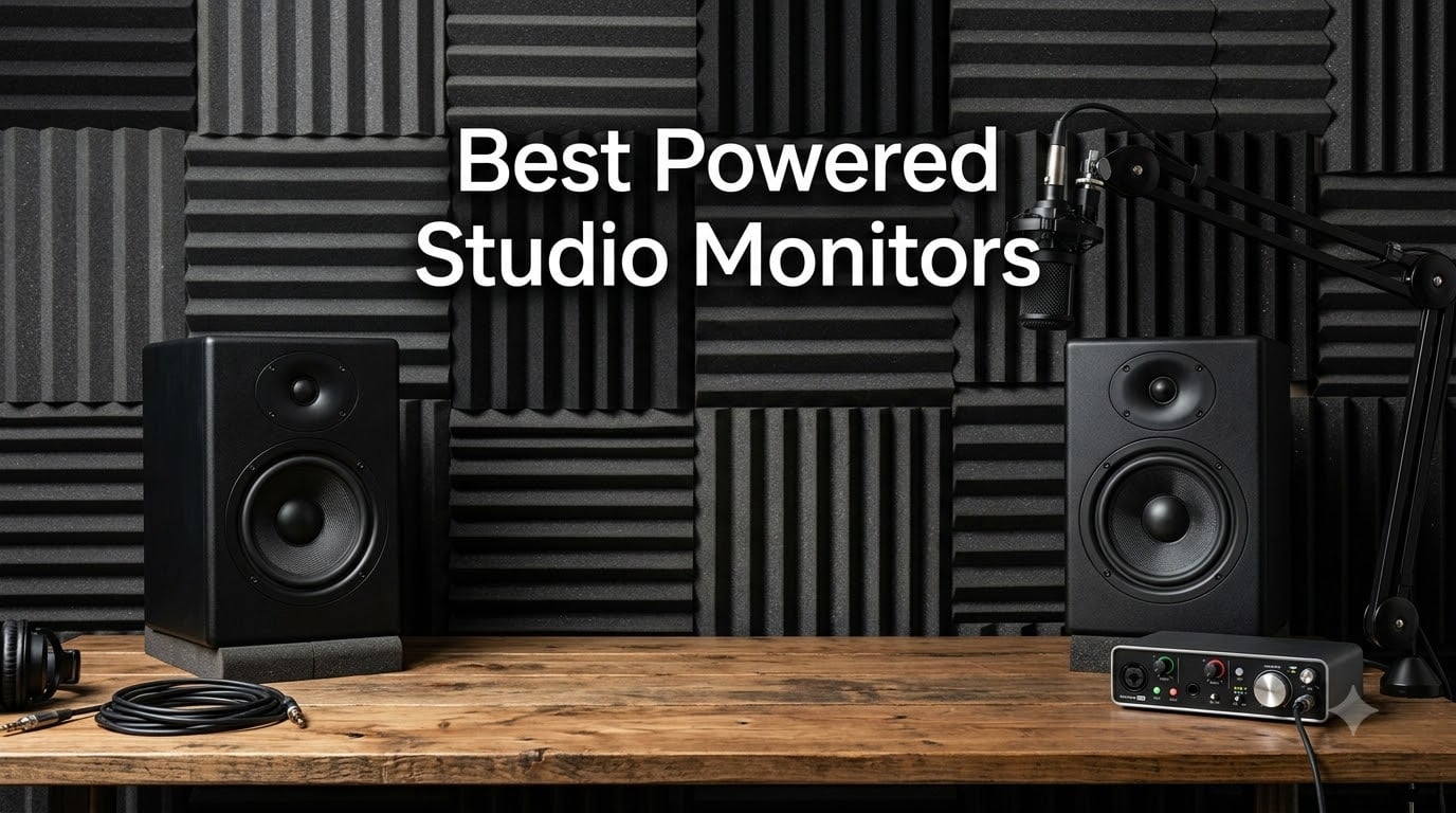 10 Best Powered Studio Monitors (August 2026) Tested & Reviewed