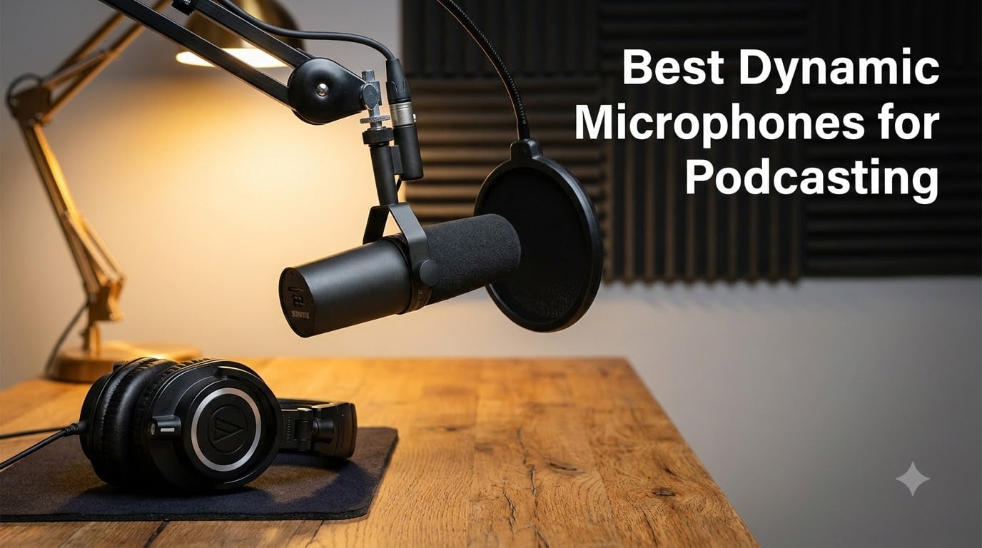 8 Best Dynamic Microphones for Podcasting (August 2026)