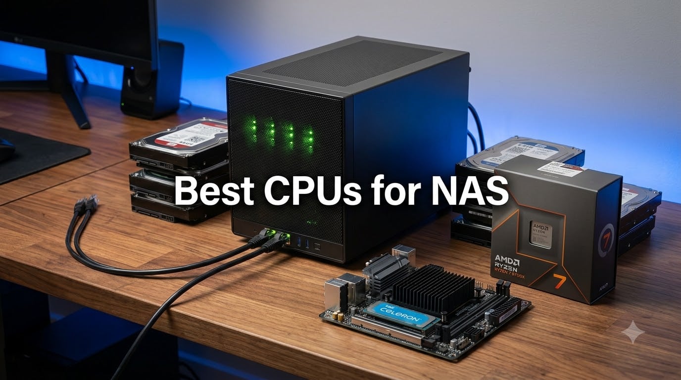 8 Best CPUs for NAS (August 2026) Tested and Ranked