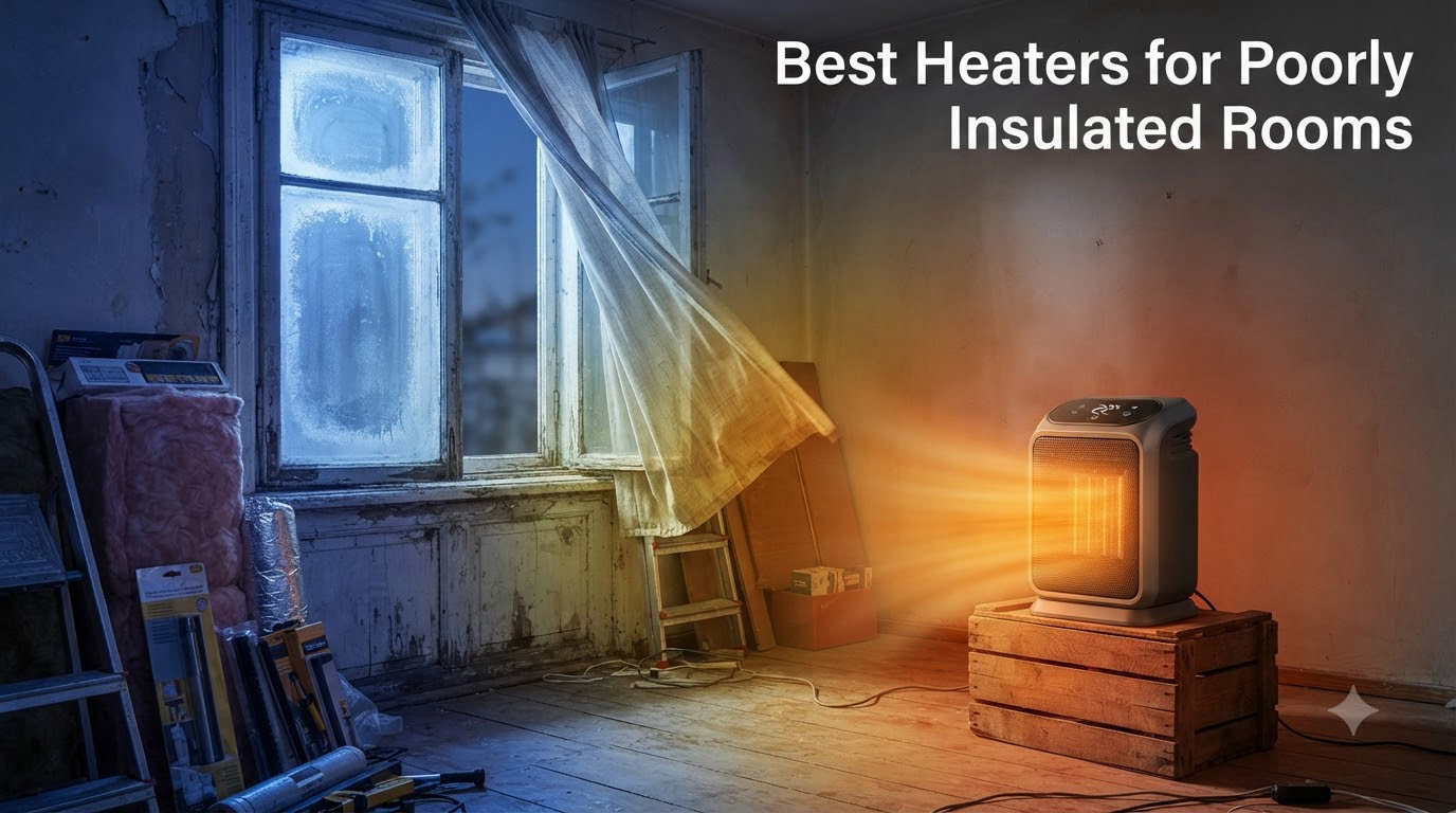 8 Best Heaters for Poorly Insulated Rooms (August 2026) Tested