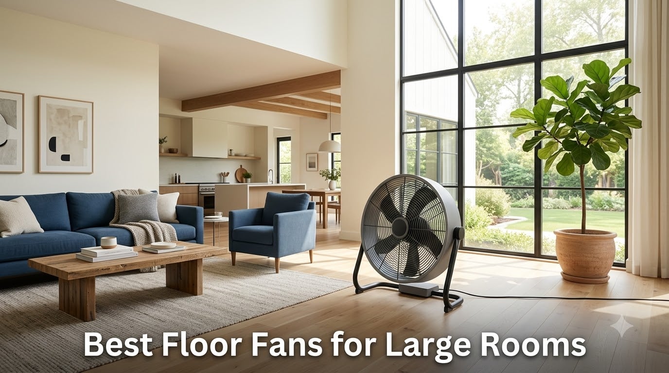 10 Best Floor Fans for Large Rooms (August 2026) Tested & Ranked