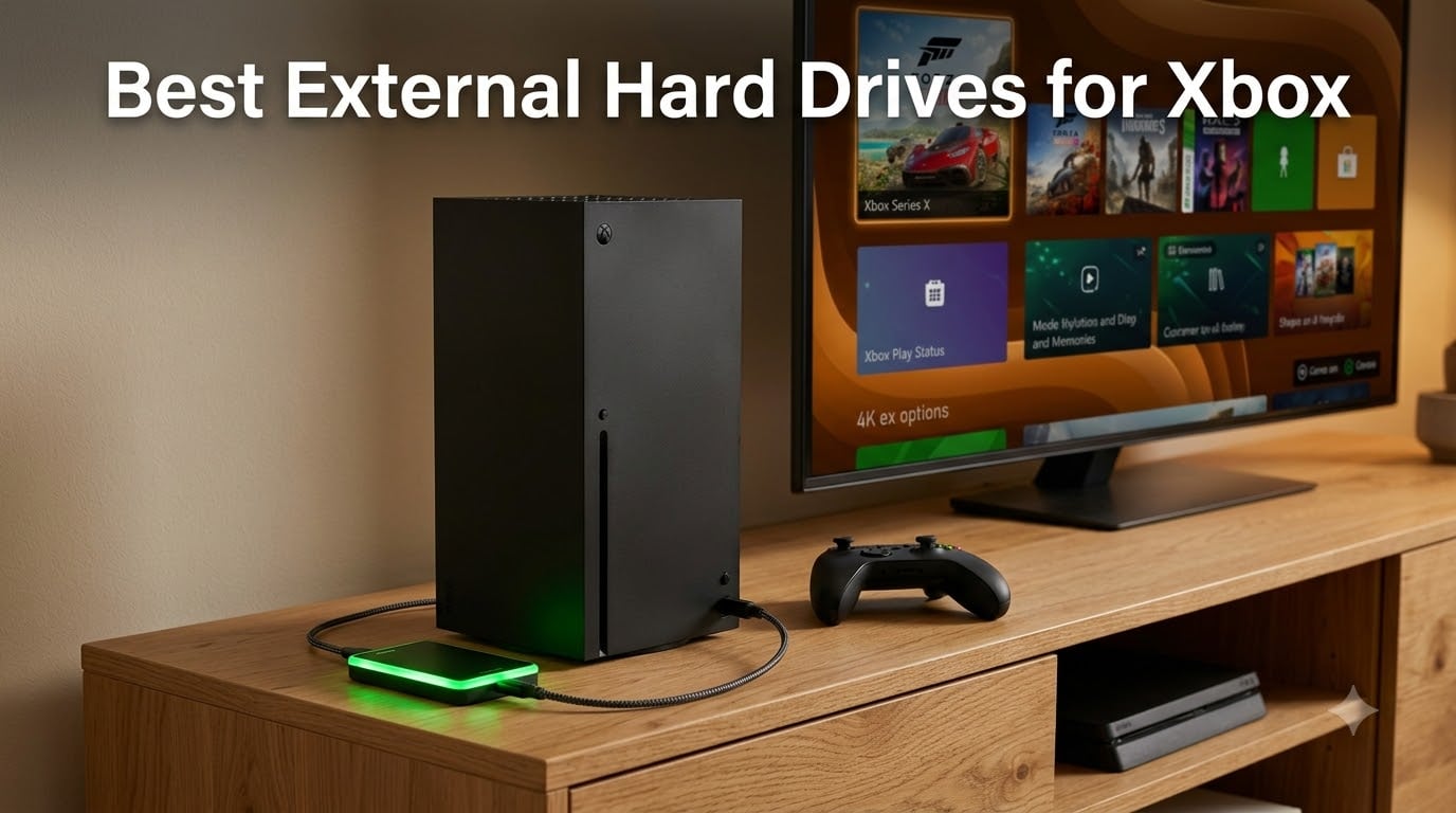 12 Best External Hard Drives for Xbox (August 2026) Expert Reviews