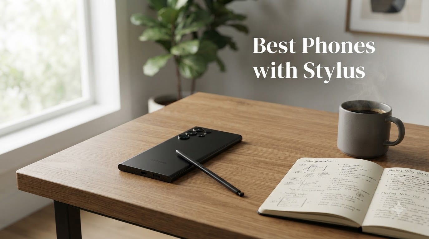 8 Best Phones with Stylus (August 2026) Expert Tested and Ranked