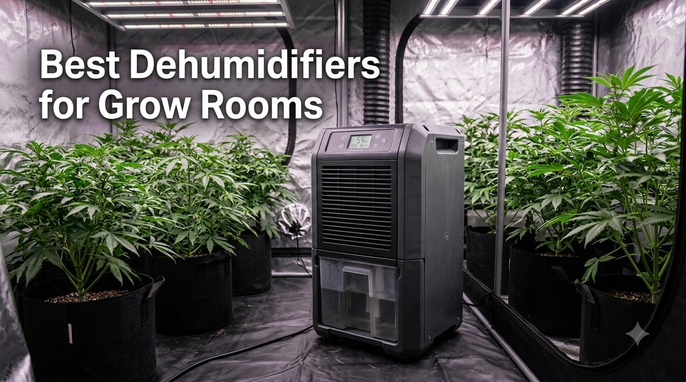 6 Best Dehumidifiers for Grow Rooms (August 2026) Tested & Reviewed