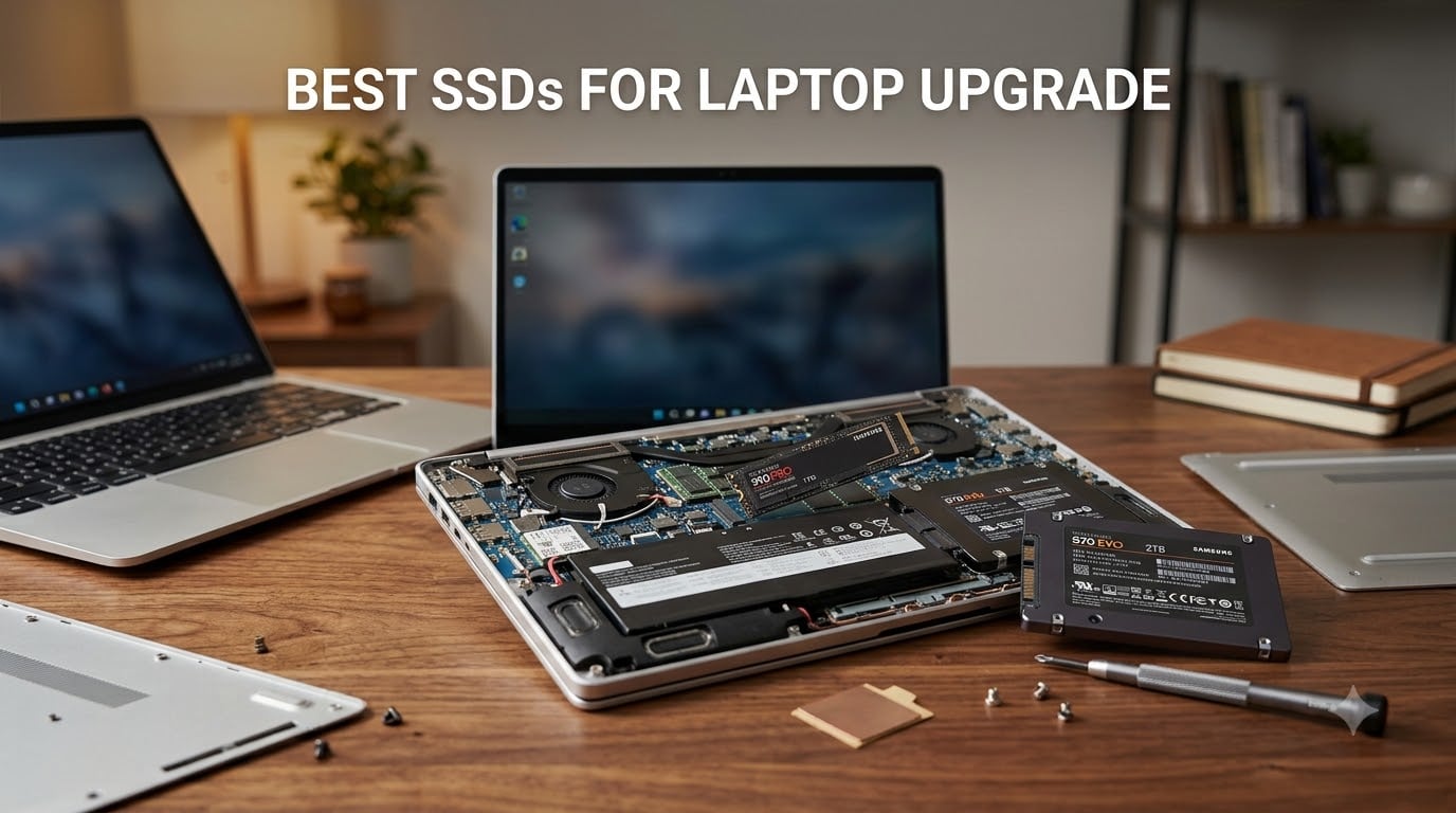8 Best SSDs for Laptop Upgrade (August 2026) Tested & Compared