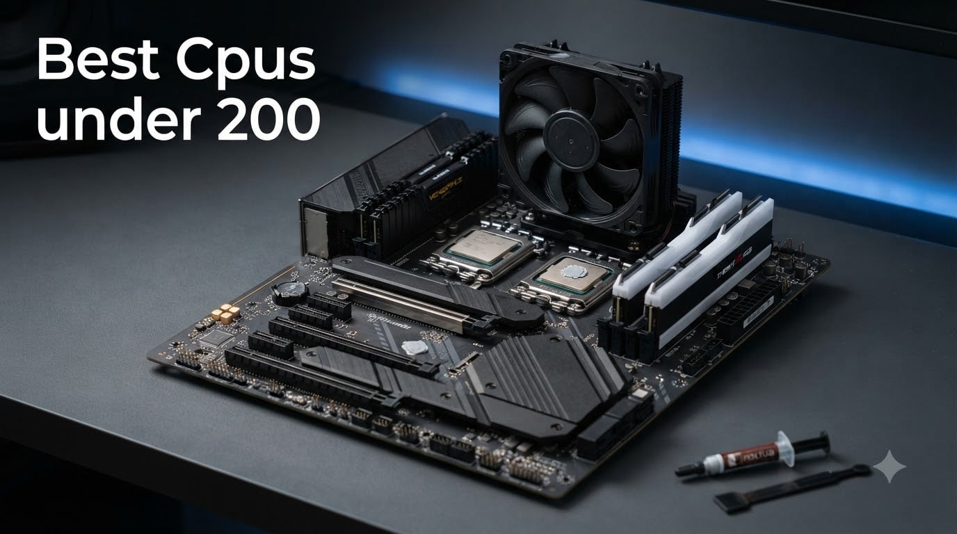 8 Best CPUs Under $200 (August 2026) Expert Tested & Ranked