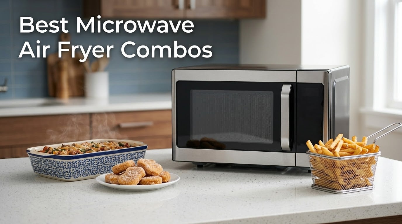 6 Best Microwave Air Fryer Combos (August 2026) Tested & Ranked