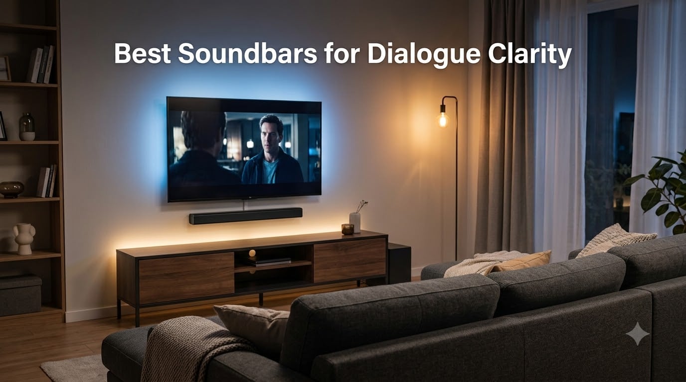 9 Best Soundbars for Dialogue Clarity (August 2026)