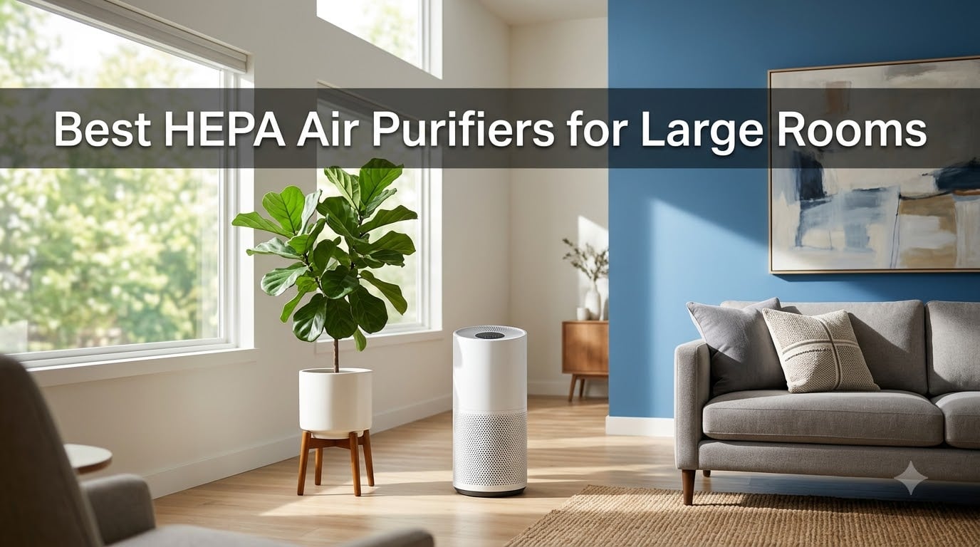 Best HEPA Air Purifiers for Large Rooms