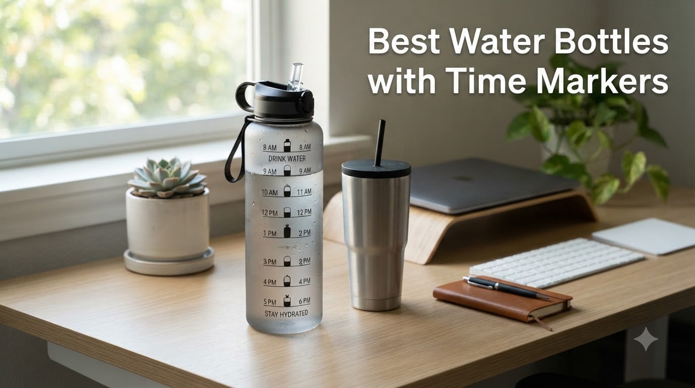 10 Best Water Bottles with Time Markers (September 2026)