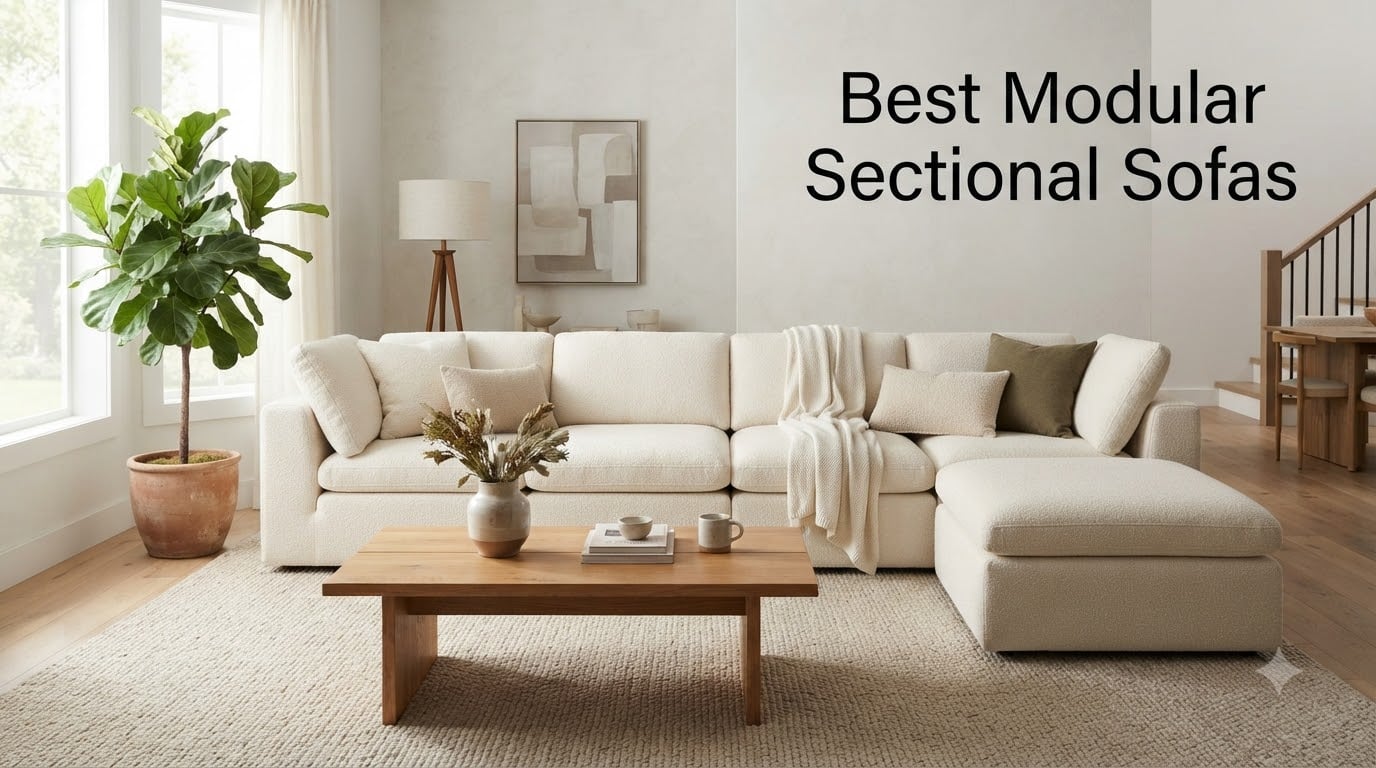 8 Best Modular Sectional Sofas (August 2026) Tested & Reviewed