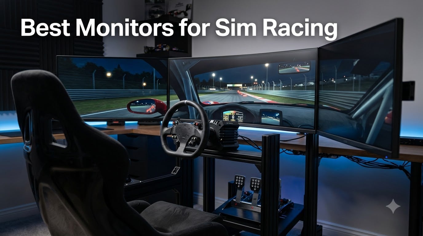 10 Best Monitors for Sim Racing (August 2026)