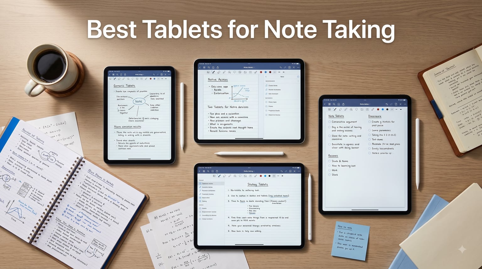10 Best Tablets for Note Taking (August 2026) Expert Reviews