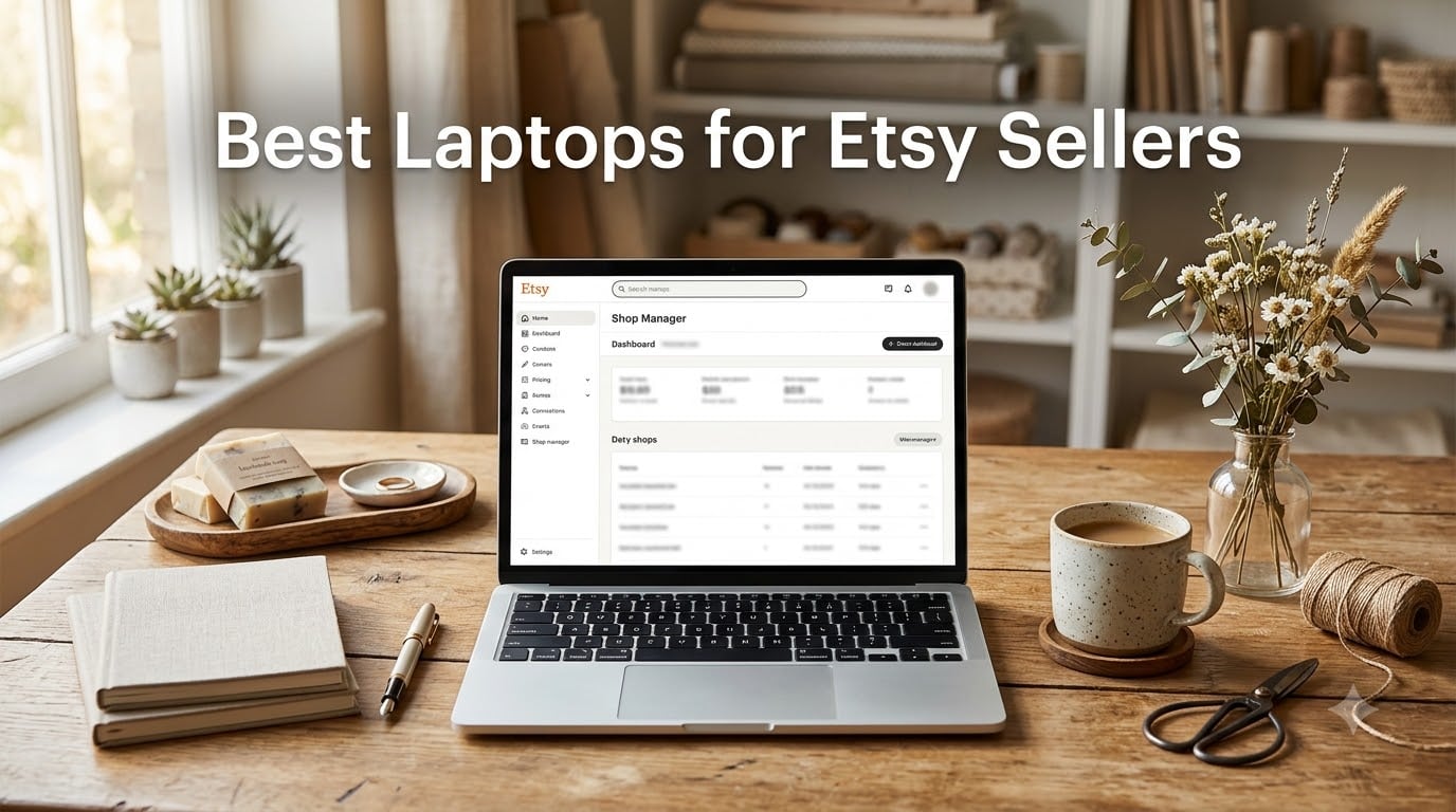 8 Best Laptops for Etsy Sellers (August 2026) Expert Reviews