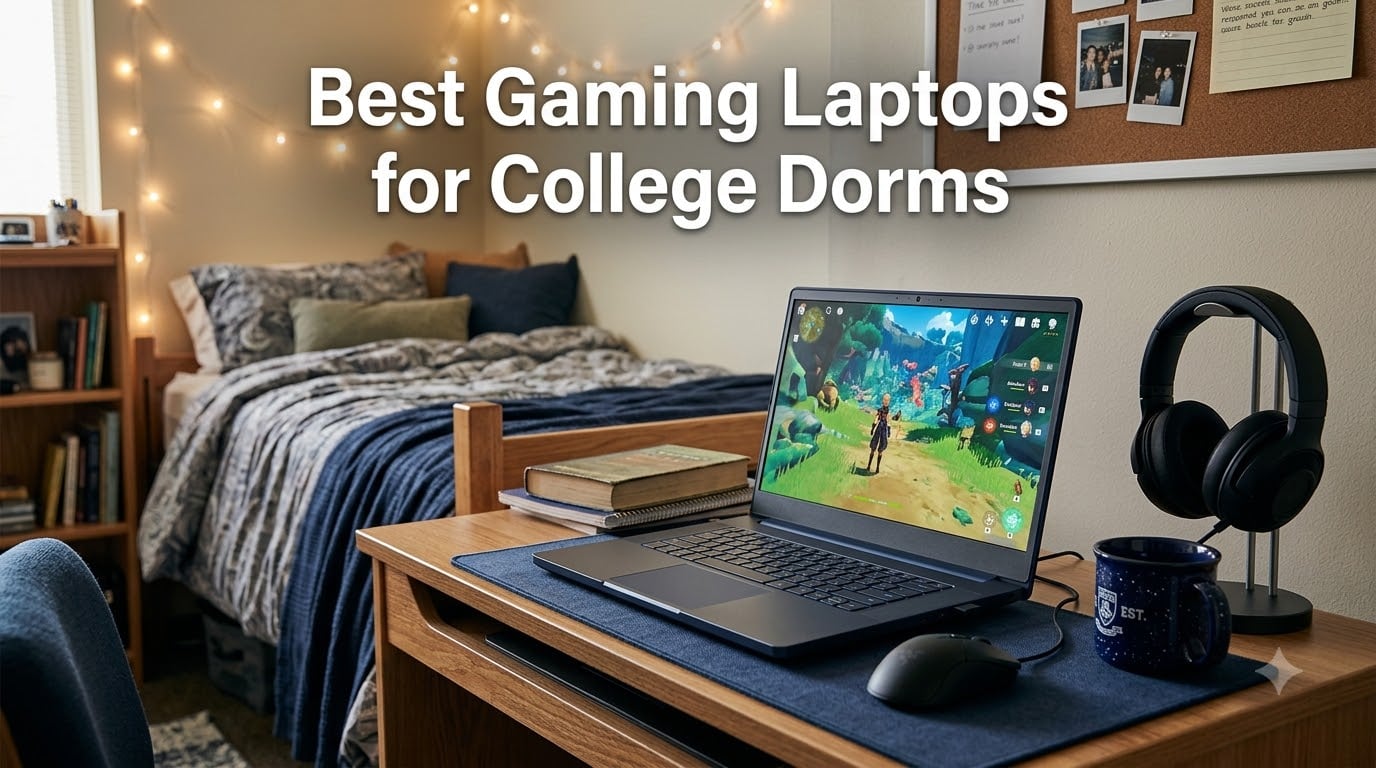 8 Best Gaming Laptops for College Dorms (August 2026) Tested Picks