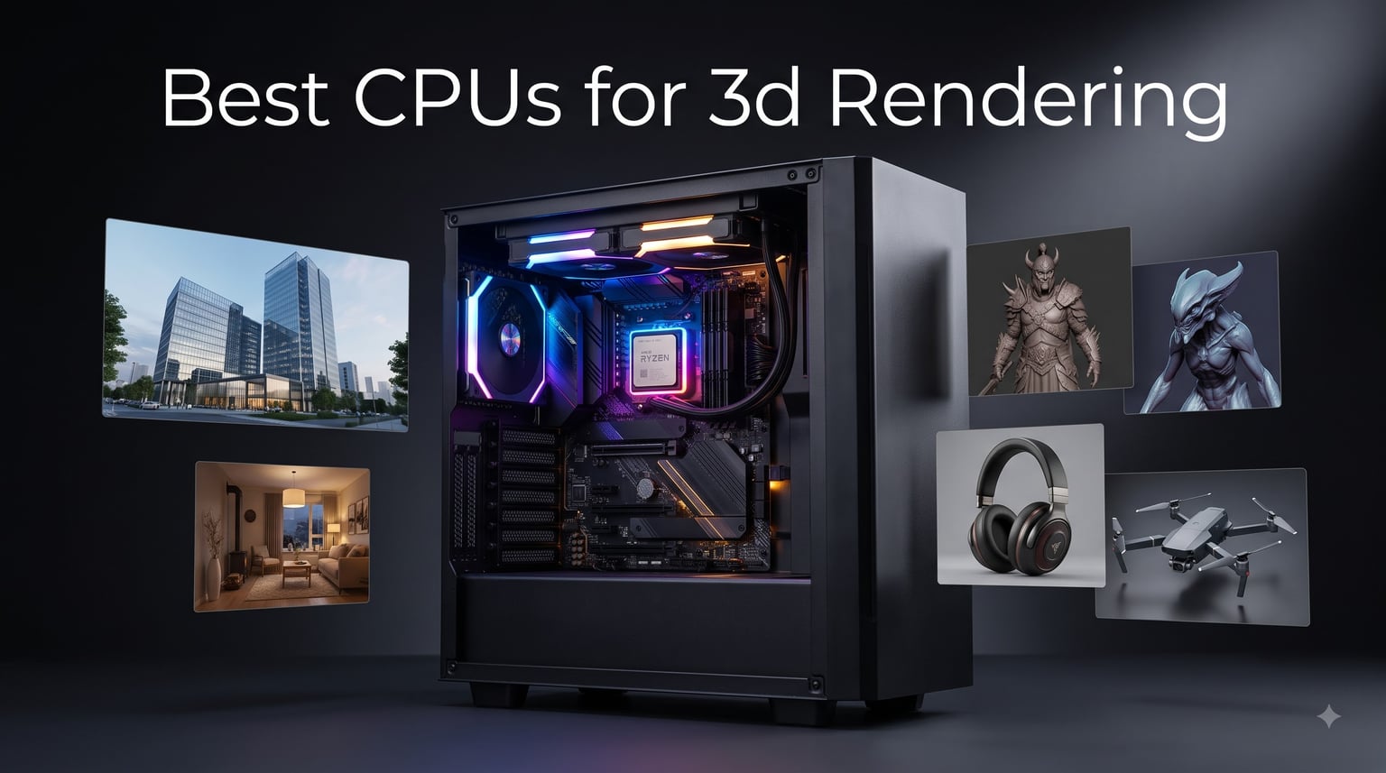 Best CPUs for 3d Rendering