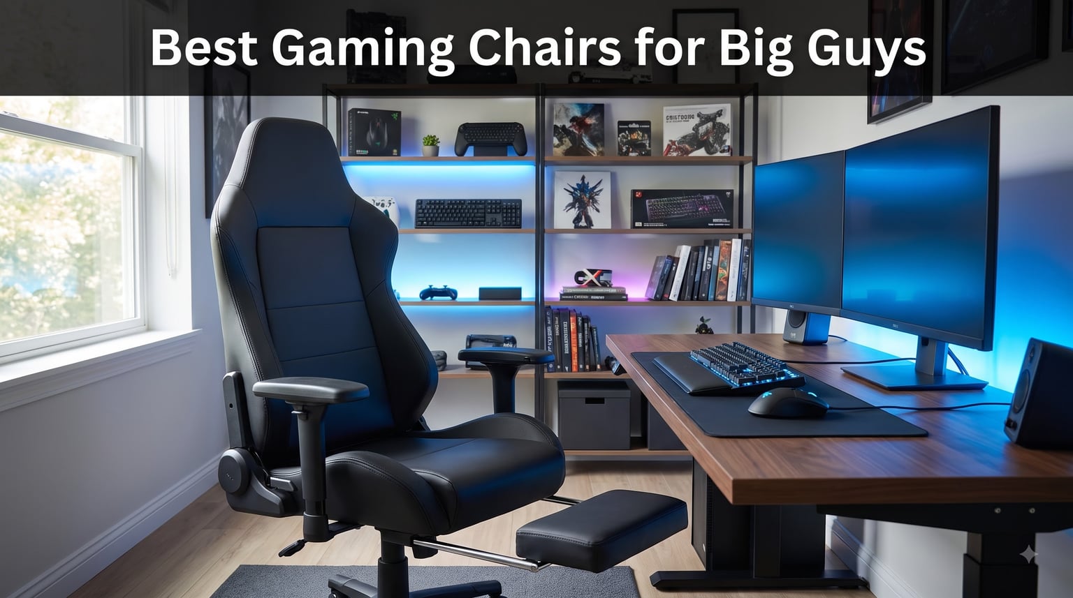 10 Best Gaming Chairs for Big Guys (August 2026) for 300lb+